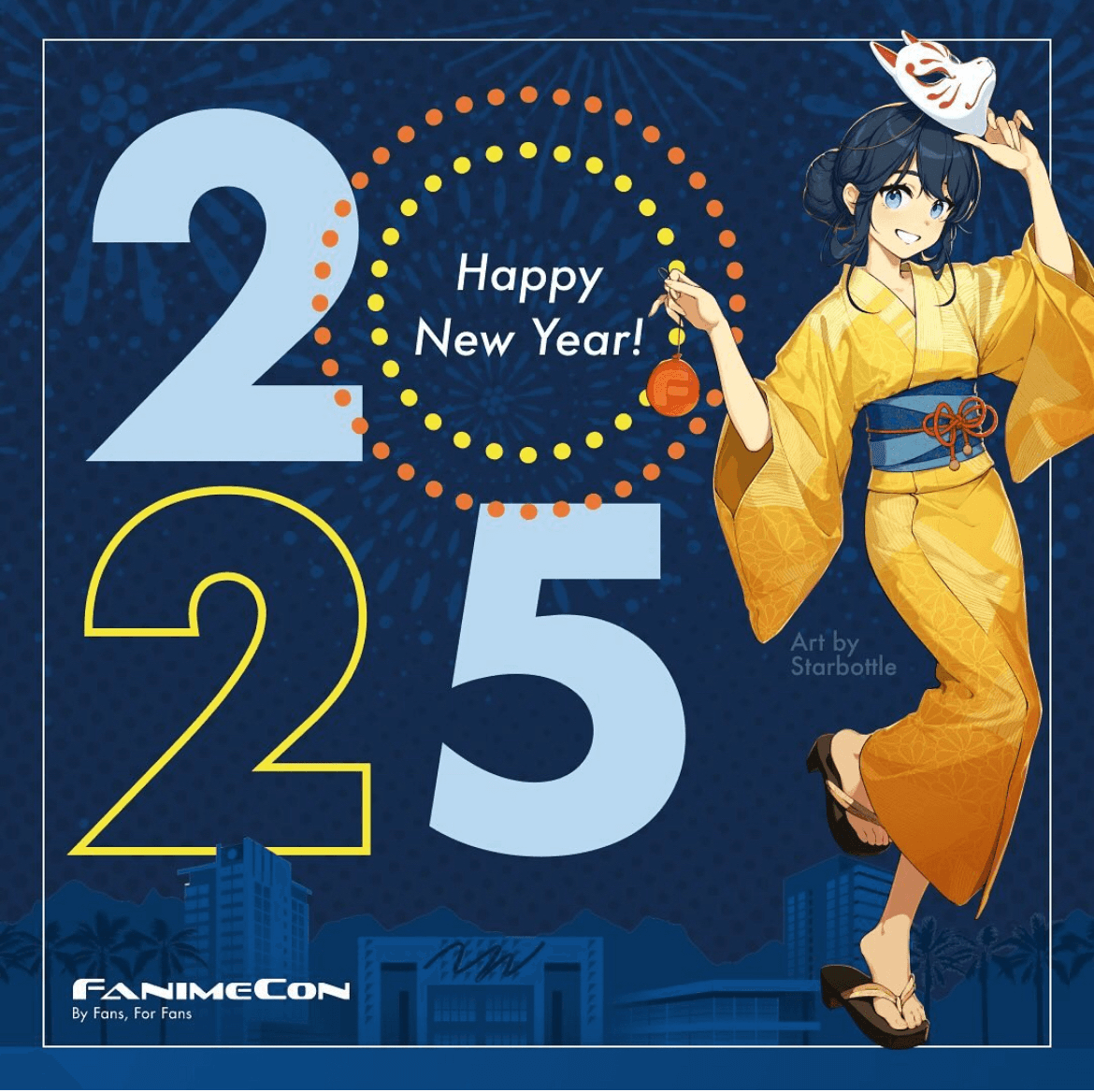 FanimeCon New Year 2025 engagement graphic