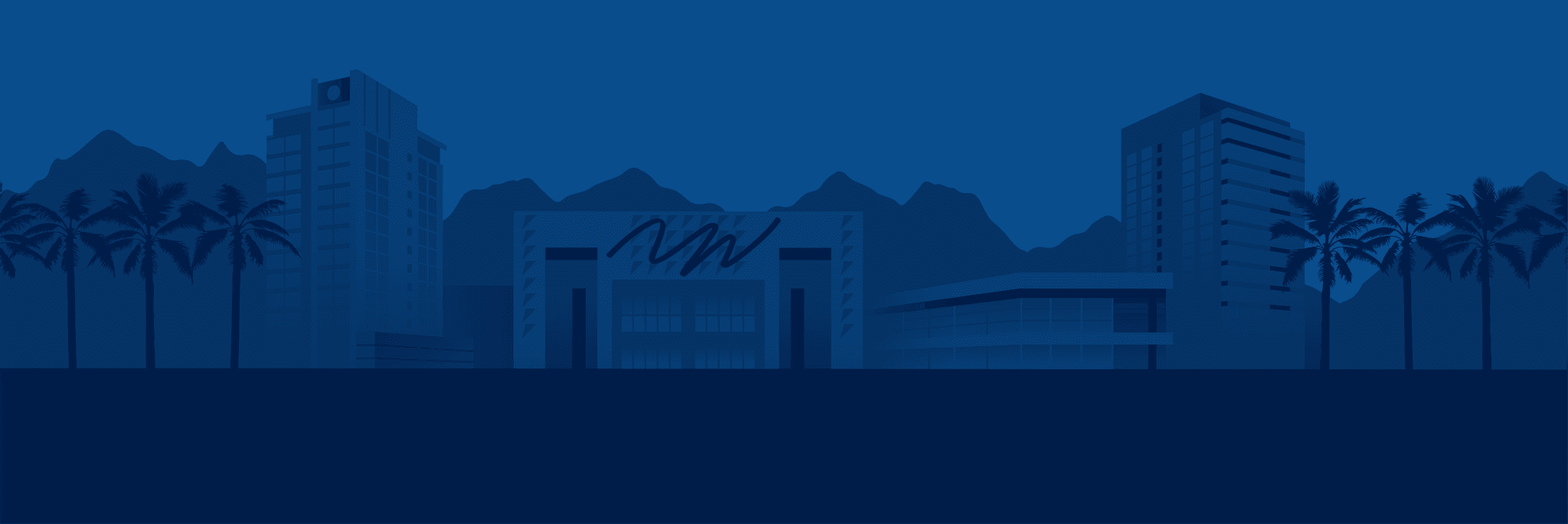 FanimeCon city skyline graphic